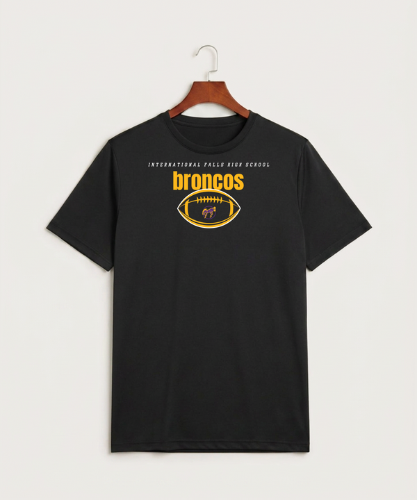 International Falls High School Football (Boys) - Black Sport-Tek PosiCharge Competitor Tee. ST350