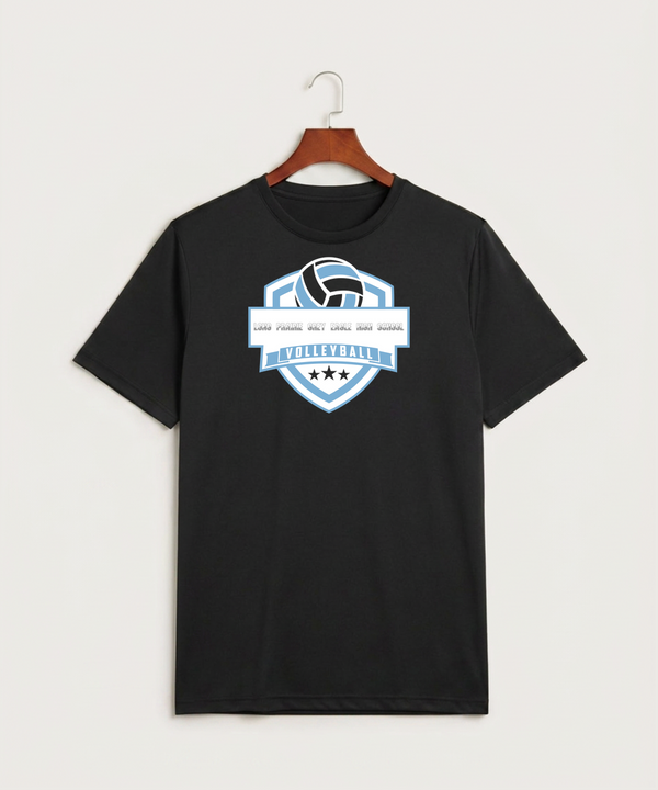 Long Prairie Grey Eagle High School Volleyball (Girls) - Black Sport-Tek PosiCharge Competitor Tee. ST350