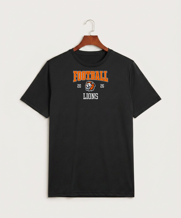 Ogilvie High School Football (Boys) - Black Sport-Tek PosiCharge Competitor Tee. ST350