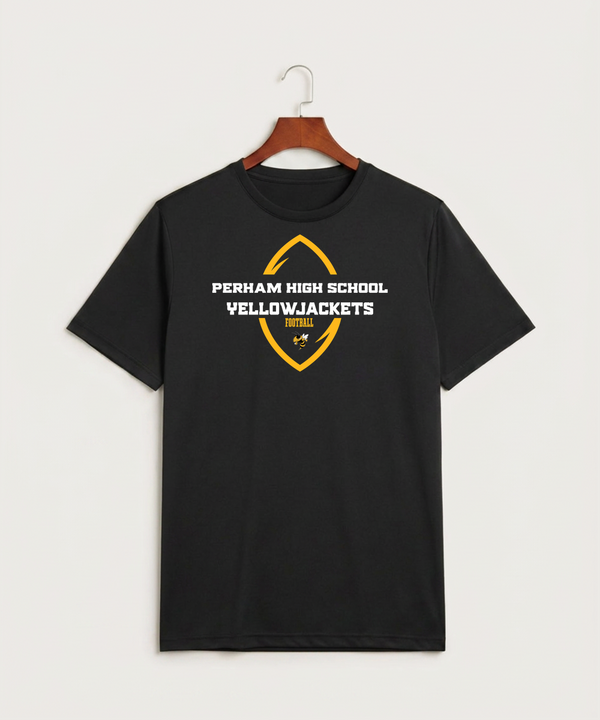 Perham High School Football (Boys) - Black Sport-Tek PosiCharge Competitor Tee. ST350