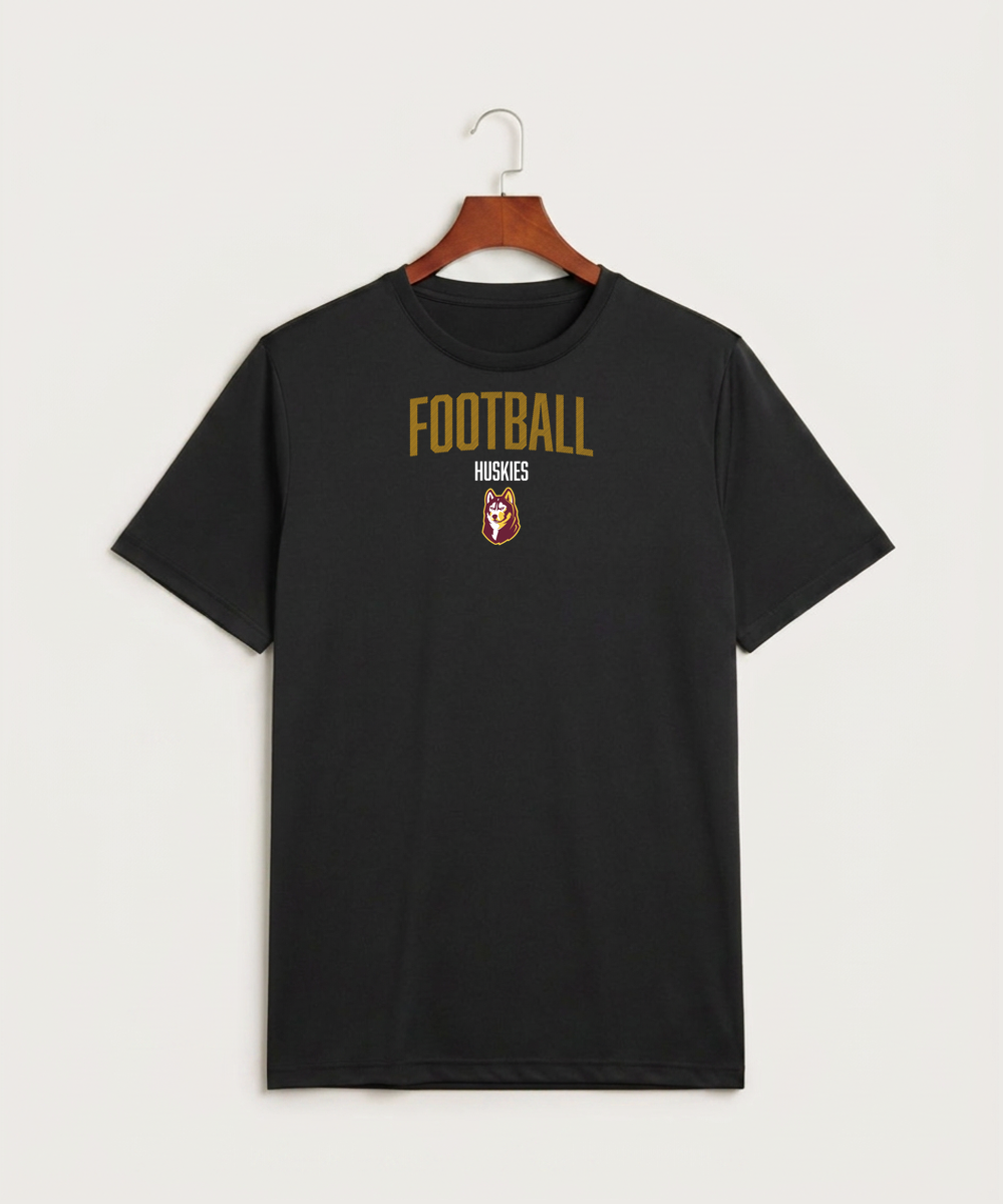 Pillager High School Football (Boys) - Black Sport-Tek PosiCharge Competitor Tee. ST350
