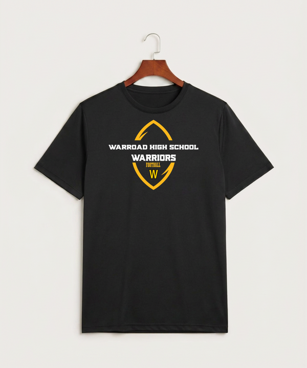 Warroad High School Football (Boys) - Black Sport-Tek PosiCharge Competitor Tee. ST350