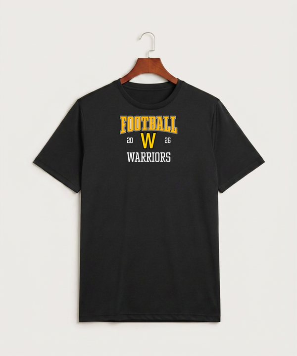 Warroad High School Football (Boys) - Black Sport-Tek PosiCharge Competitor Tee. ST350