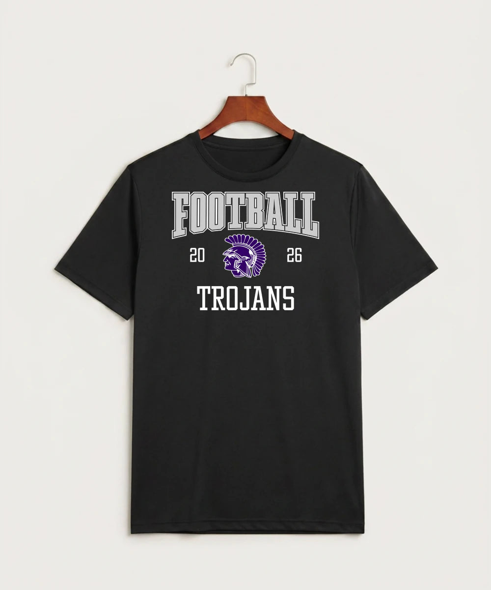 Barnesville High School Football (Boys) - Black Sport-Tek PosiCharge Competitor Tee. ST350