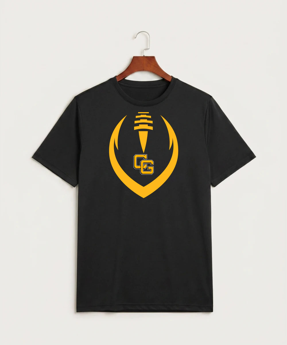Clearbrook Gonvick High School Football (Boys) - Black Sport-Tek PosiCharge Competitor Tee. ST350