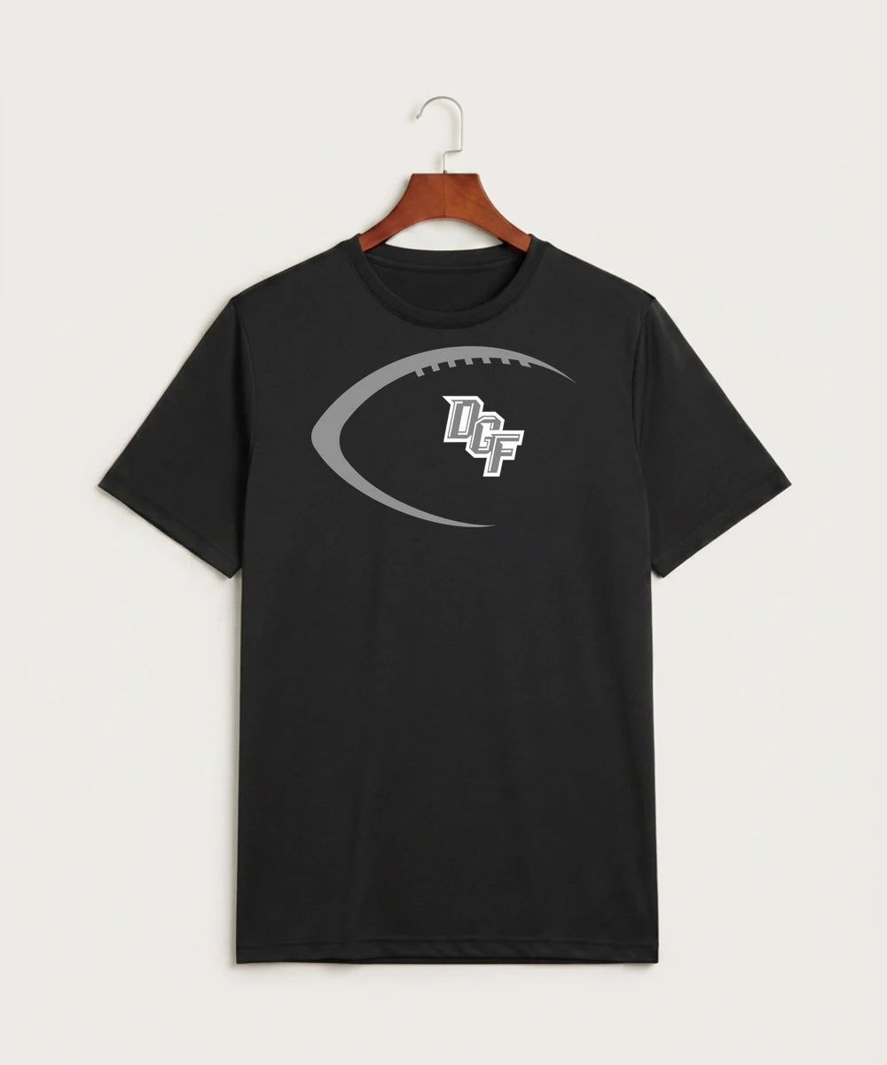 DGF High School Football (Boys) - Black Sport-Tek PosiCharge Competitor Tee. ST350