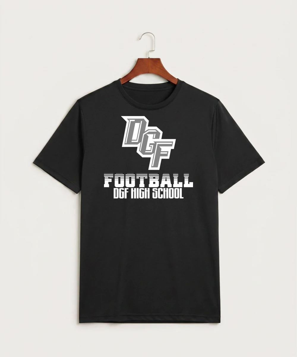 DGF High School Football (Boys) - Black Sport-Tek PosiCharge Competitor Tee. ST350