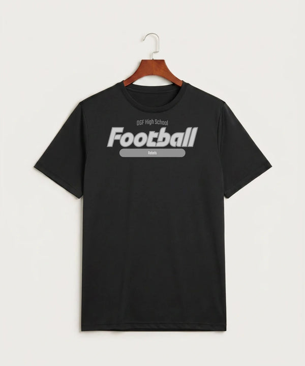 DGF High School Football (Boys) - Black Sport-Tek PosiCharge Competitor Tee. ST350