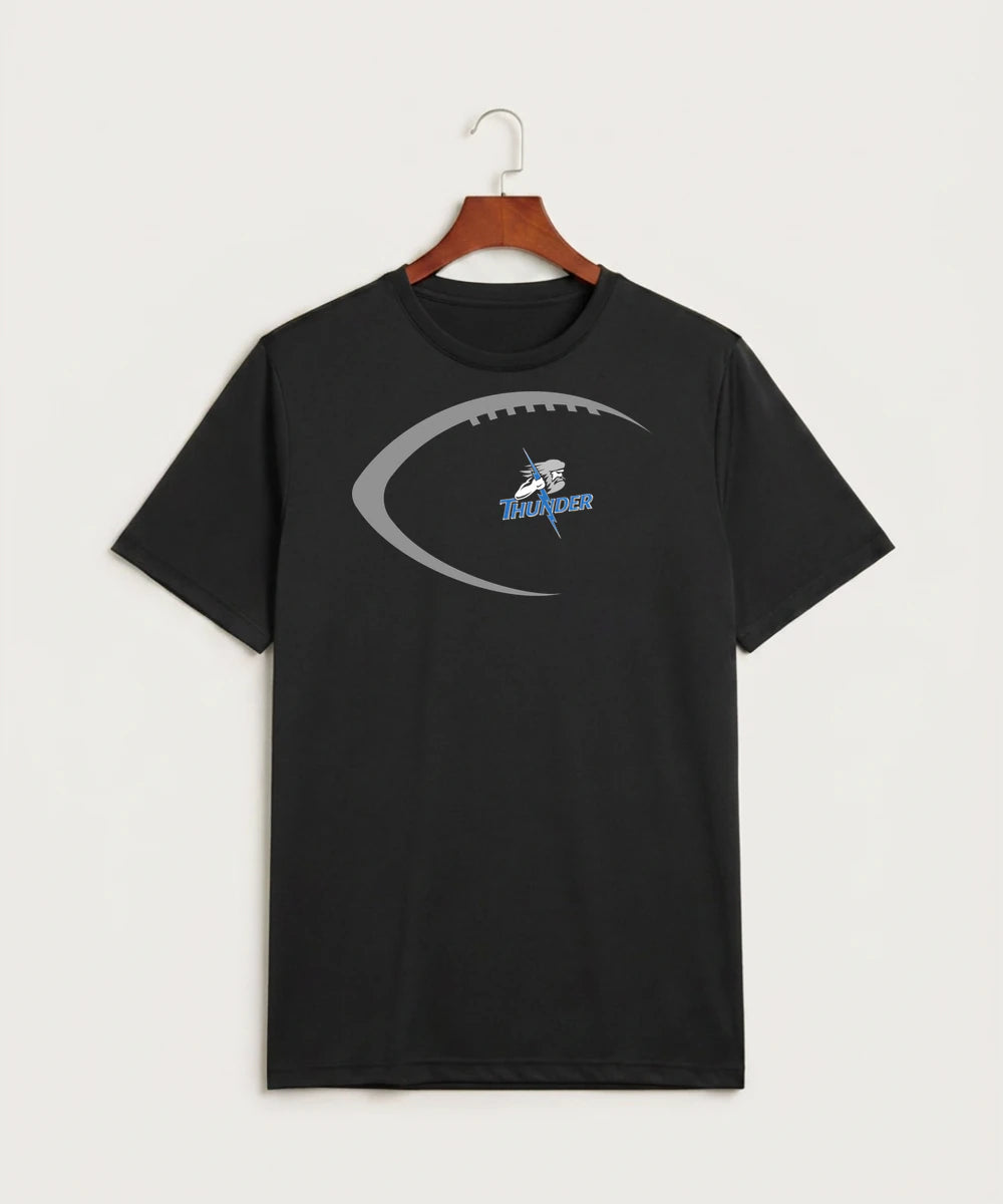 Long Prairie Grey Eagle High School Football (Boys) - Black Sport-Tek PosiCharge Competitor Tee. ST350