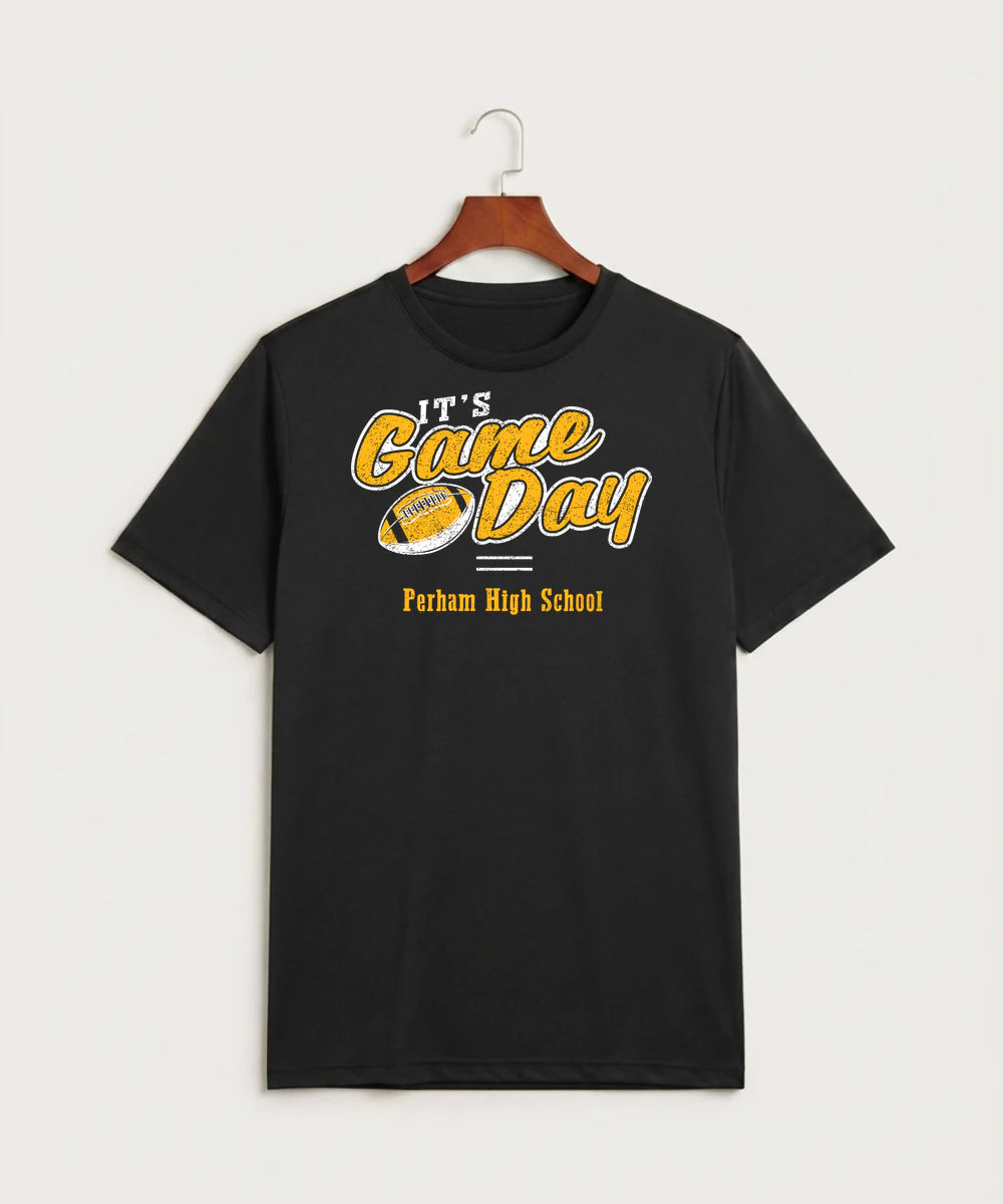 Perham High School Football (Boys) - Black Sport-Tek PosiCharge Competitor Tee. ST350