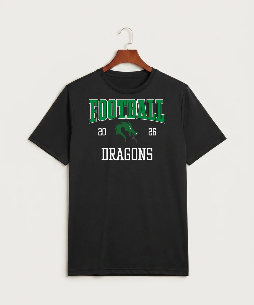 Pine City High School Football (Boys) - Black Sport-Tek PosiCharge Competitor Tee. ST350
