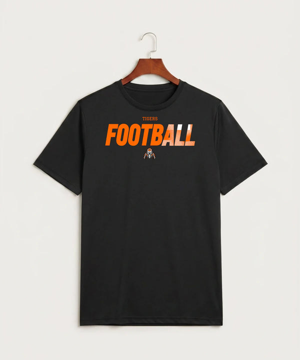 Pine River Backus High School Football (Boys) - Black Sport-Tek PosiCharge Competitor Tee. ST350