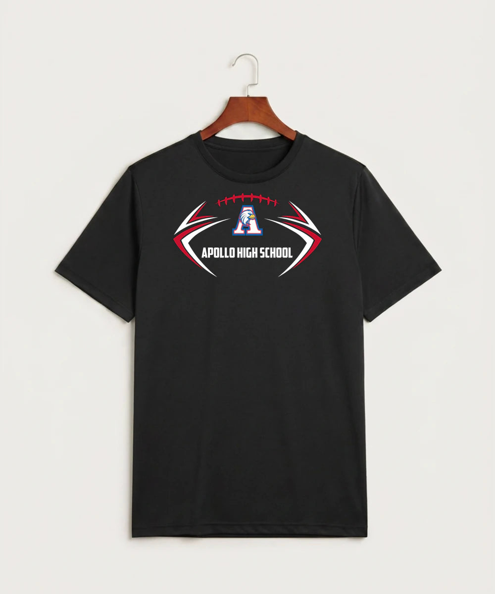 Apollo High School Football (Boys) - Black Sport-Tek PosiCharge Competitor Tee. ST350