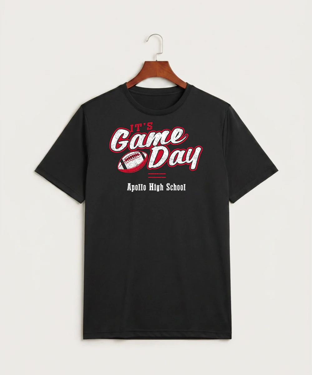 Apollo High School Football (Boys) - Black Sport-Tek PosiCharge Competitor Tee. ST350