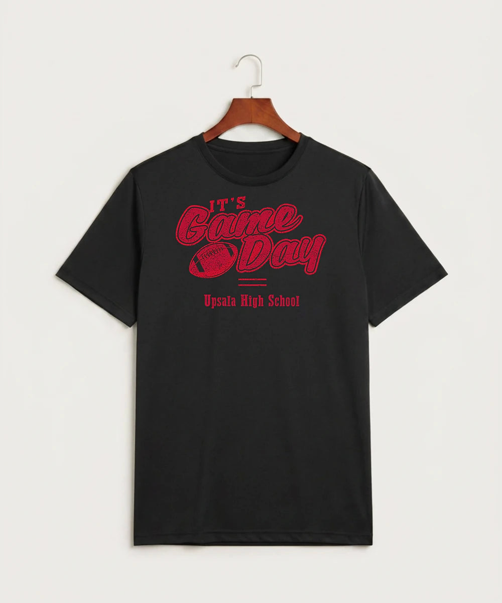Upsala High School Football (Boys) - Black Sport-Tek PosiCharge Competitor Tee. ST350