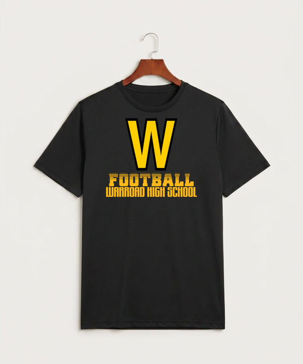 Warroad High School Football (Boys) - Black Sport-Tek PosiCharge Competitor Tee. ST350