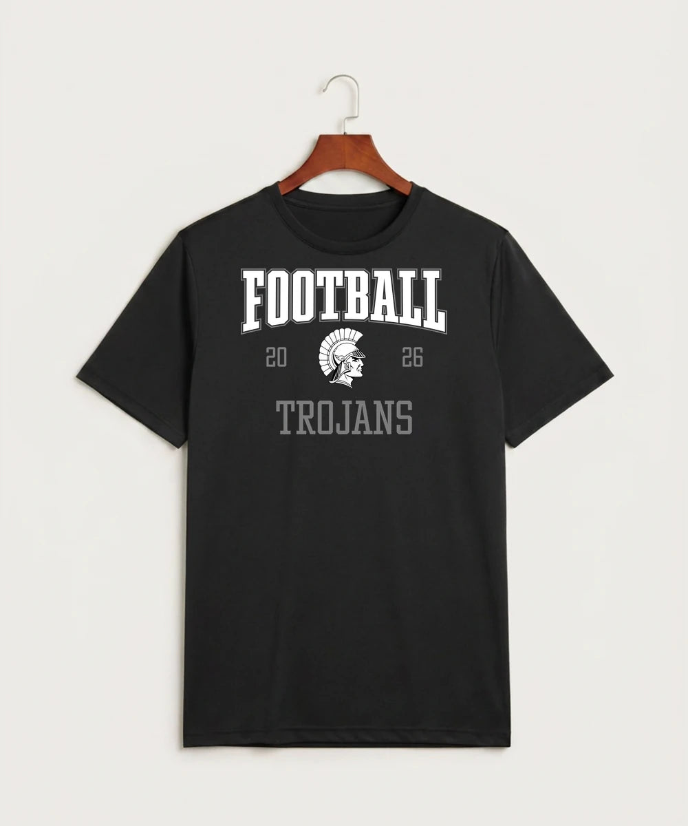 Wauwatosa West Football - Black Sport-Tek PosiCharge Competitor Tee. ST350