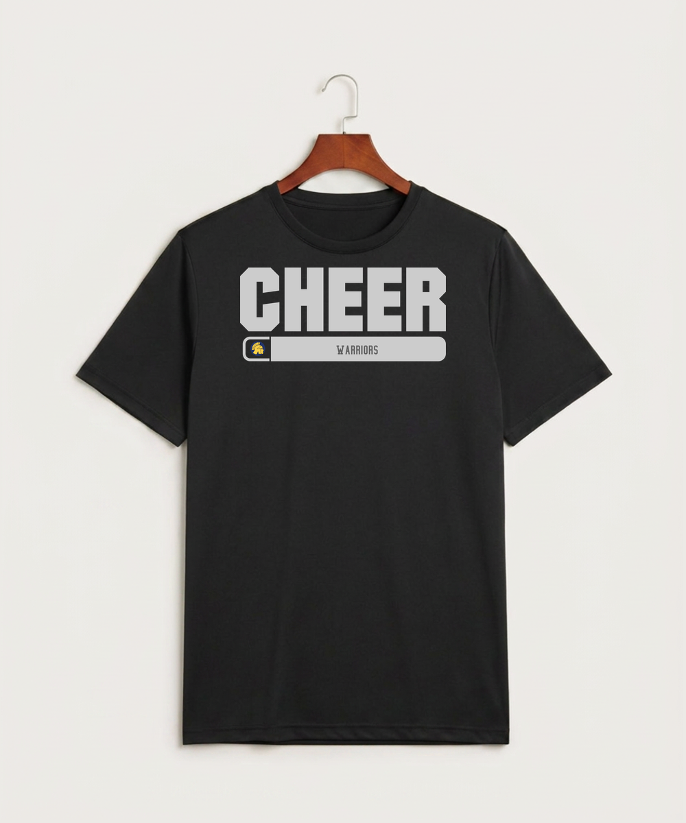 Wausau West High School Cheer - Black Sport-Tek PosiCharge Competitor Tee. ST350