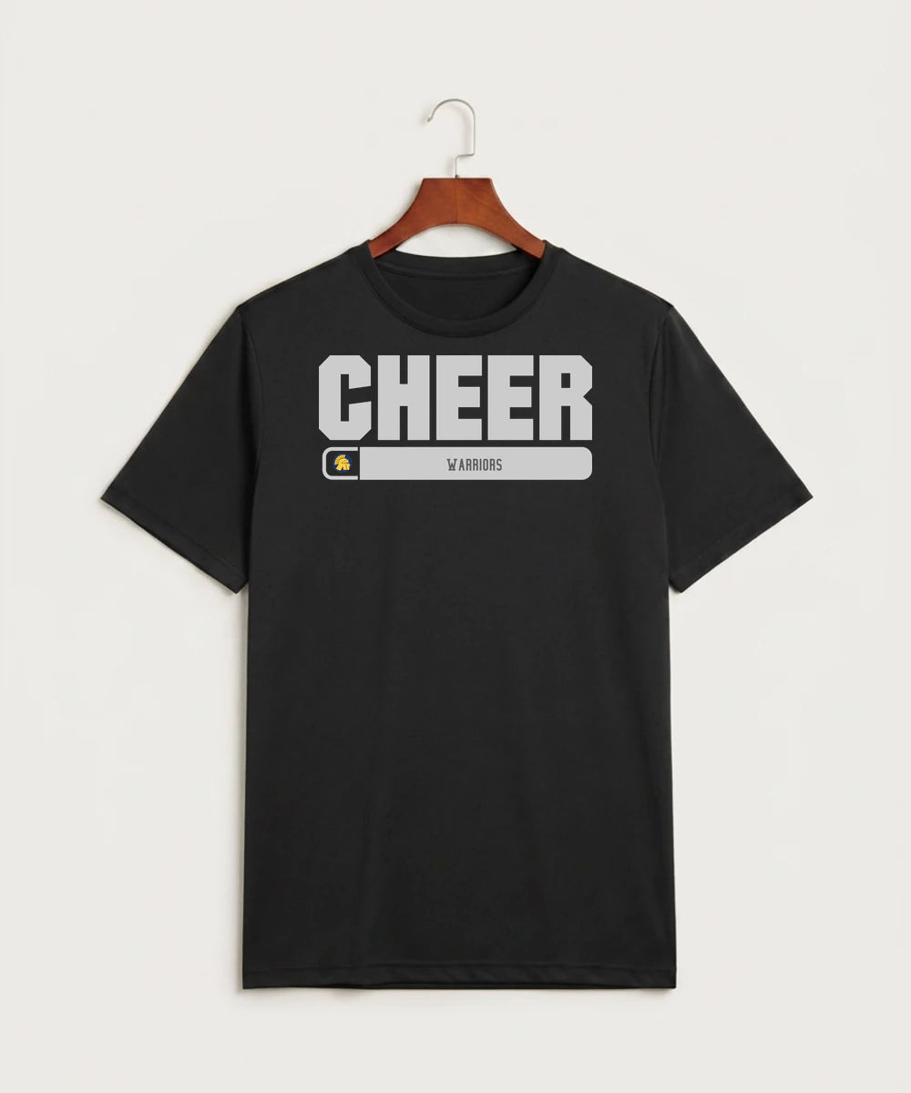 Wausau West High School Cheer - Black Sport-Tek PosiCharge Competitor Tee. ST350