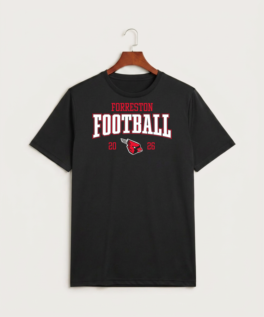 Forreston Football - Black Sport-Tek PosiCharge Competitor Tee. ST350