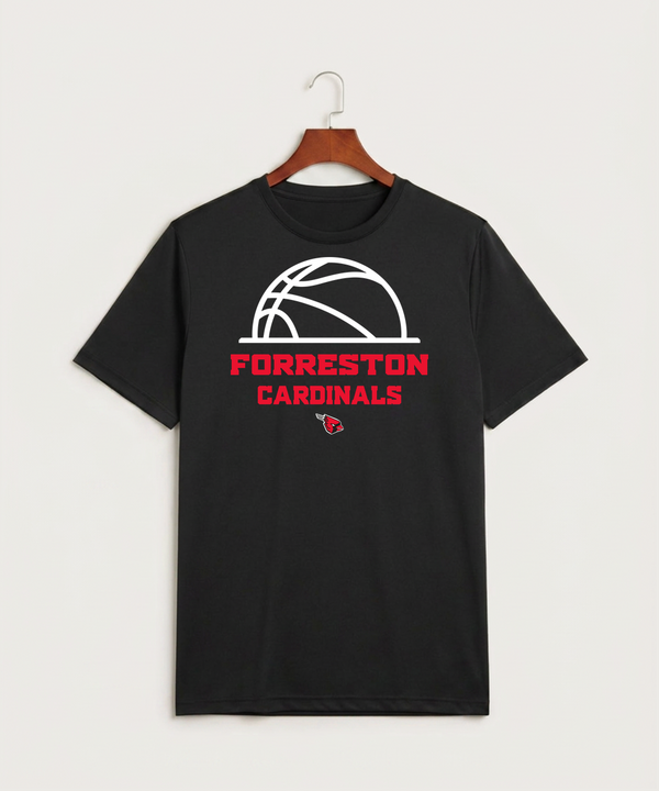 Forreston Basketball - Black Sport-Tek PosiCharge Competitor Tee. ST350