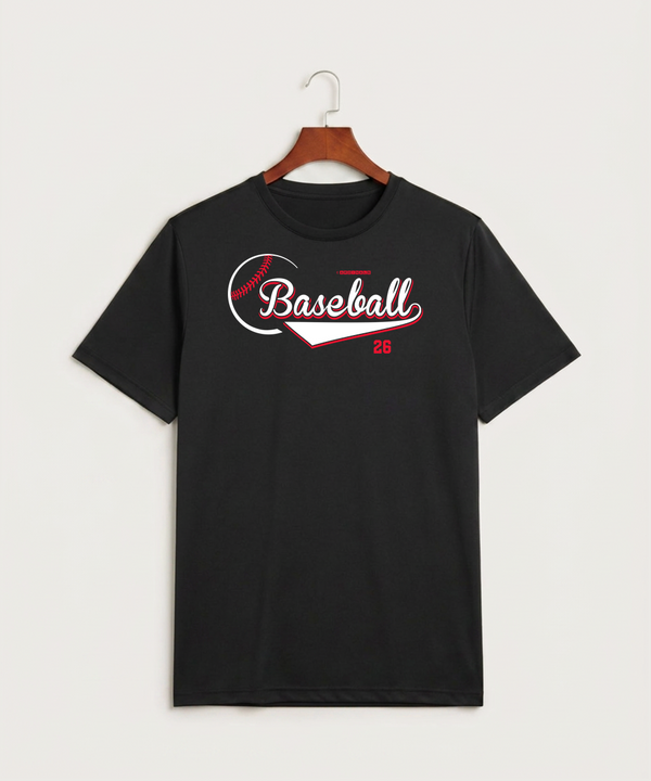 Forreston Baseball - Black Sport-Tek PosiCharge Competitor Tee. ST350