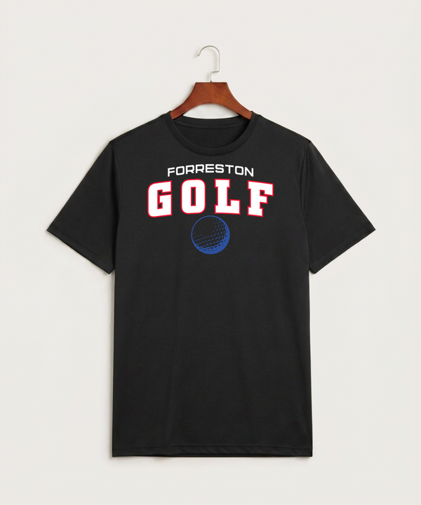 Forreston Golf - Black Sport-Tek PosiCharge Competitor Tee. ST350