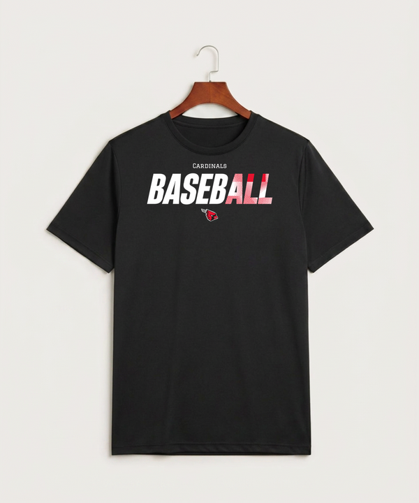 Forreston Baseball - Black Sport-Tek PosiCharge Competitor Tee. ST350