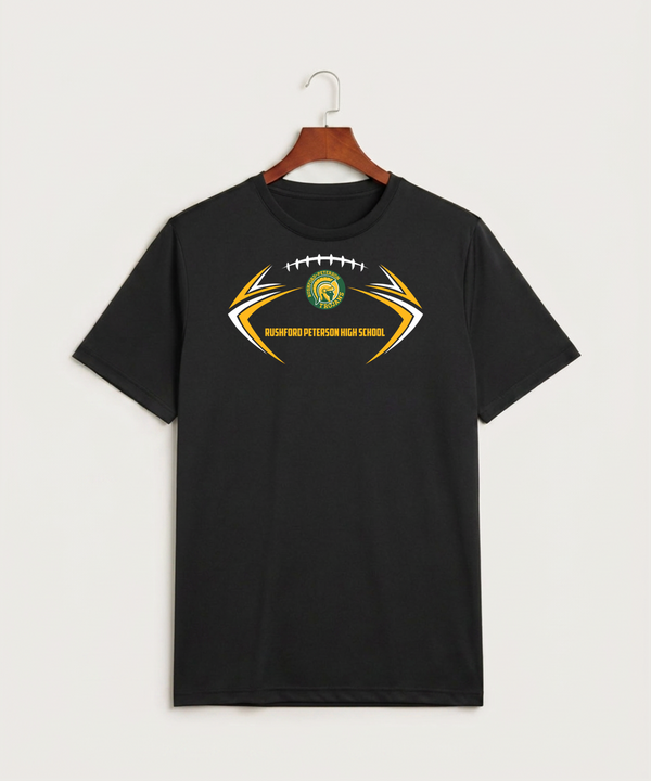 Rushford Peterson High School Football (Boys) - Black Sport-Tek PosiCharge Competitor Tee. ST350