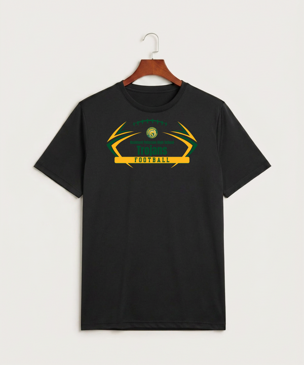 Rushford Peterson High School Football (Boys) - Black Sport-Tek PosiCharge Competitor Tee. ST350