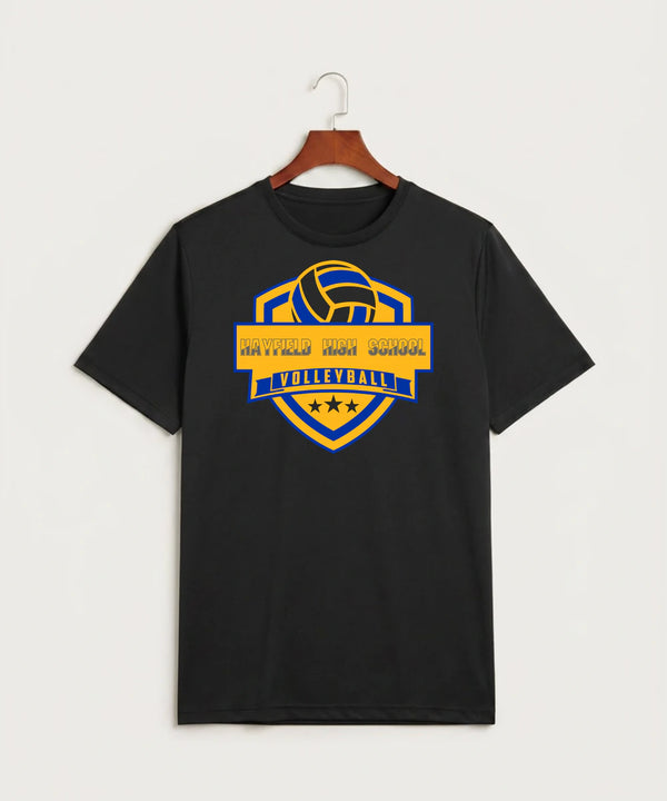 Hayfield High School Volleyball (Girls) - Black Sport-Tek PosiCharge Competitor Tee. ST350