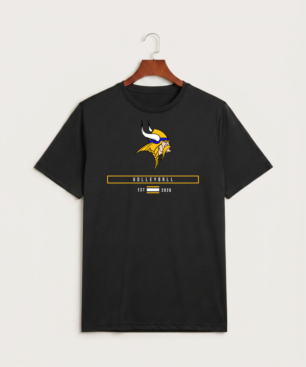 Hayfield High School Volleyball (Girls) - Black Sport-Tek PosiCharge Competitor Tee. ST350