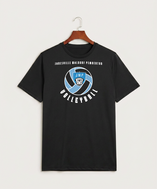 Janesville Waldorf Pemberton Volleyball (Girls) - Black Sport-Tek PosiCharge Competitor Tee. ST350