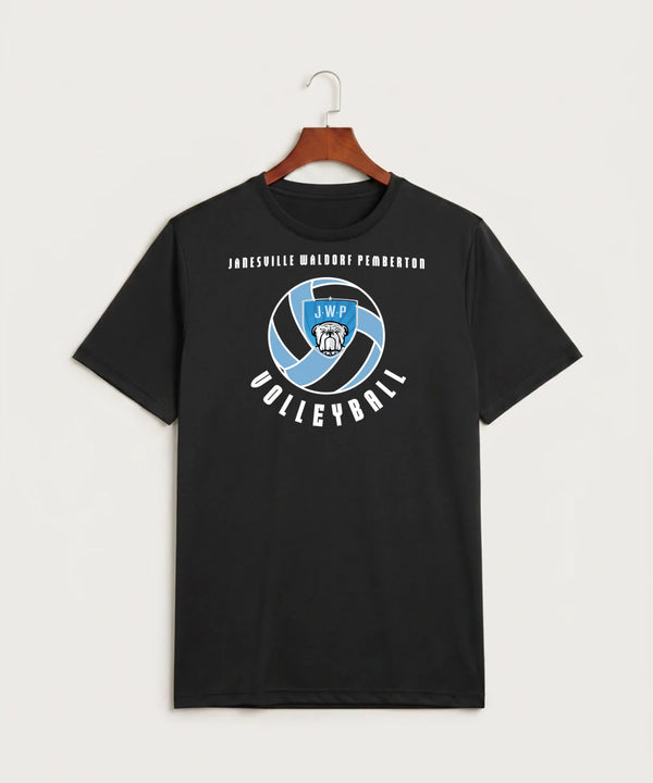 Janesville Waldorf Pemberton Volleyball (Girls) - Black Sport-Tek PosiCharge Competitor Tee. ST350