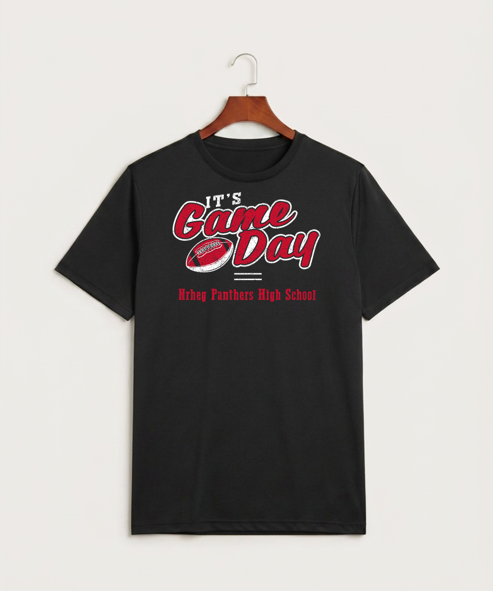 Nrheg Panthers High School Football (Boys) - Black Sport-Tek PosiCharge Competitor Tee. ST350