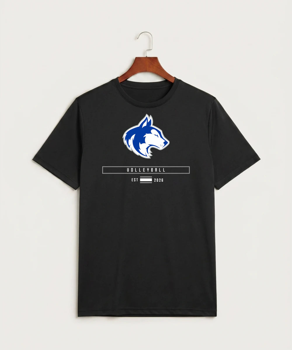Owatonna High School Volleyball (Girls) - Black Sport-Tek PosiCharge Competitor Tee. ST350
