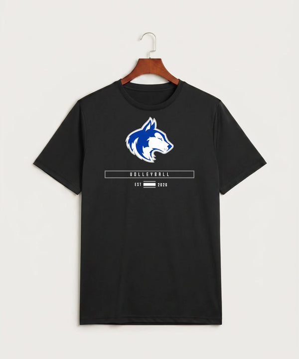 Owatonna High School Volleyball (Girls) - Black Sport-Tek PosiCharge Competitor Tee. ST350