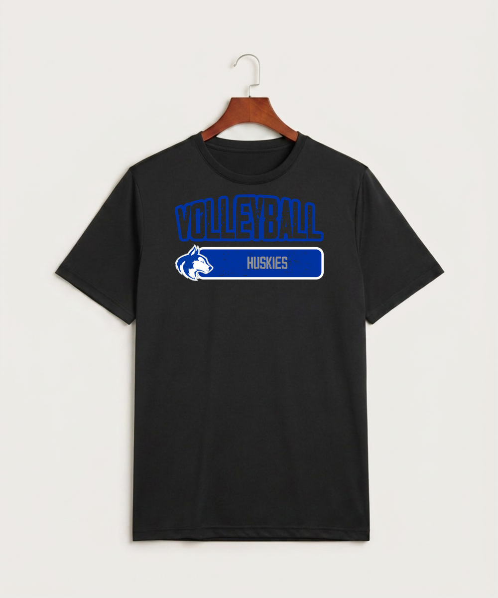 Owatonna High School Volleyball (Girls) - Black Sport-Tek PosiCharge Competitor Tee. ST350
