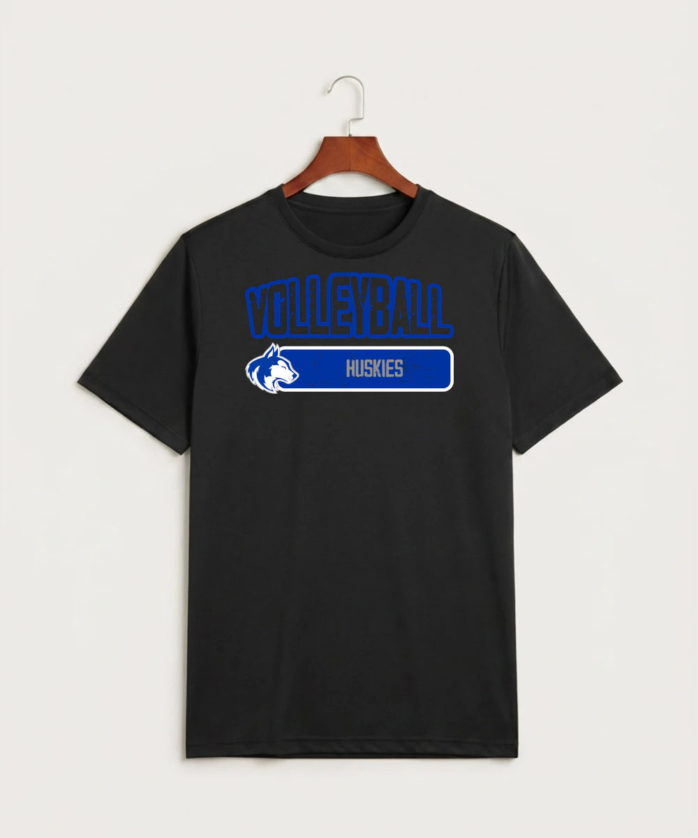 Owatonna High School Volleyball (Girls) - Black Sport-Tek PosiCharge Competitor Tee. ST350