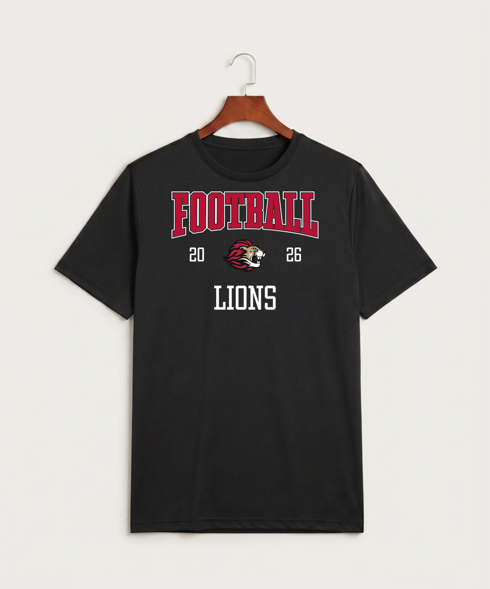 Spring Grove High School Football (Boys) - Black Sport-Tek PosiCharge Competitor Tee. ST350