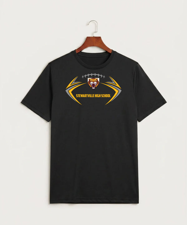 Stewartville High School Football (Boys) - Black Sport-Tek PosiCharge Competitor Tee. ST350