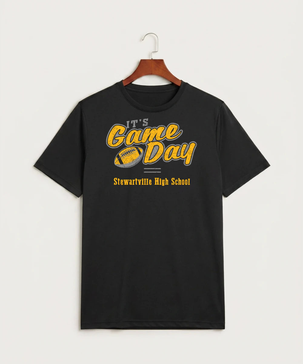 Stewartville High School Football (Boys) - Black Sport-Tek PosiCharge Competitor Tee. ST350