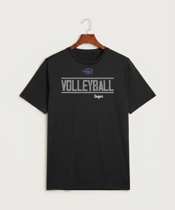 Zumbrota Mazeppa High School Volleyball (Girls) - Black Sport-Tek PosiCharge Competitor Tee. ST350