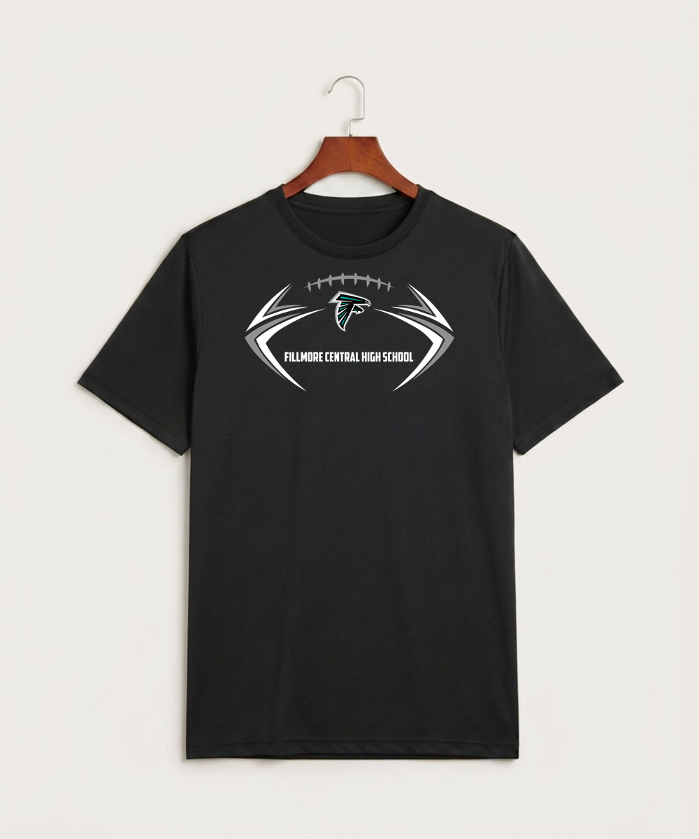 Fillmore Central High School Football (Boys) - Black Sport-Tek PosiCharge Competitor Tee. ST350
