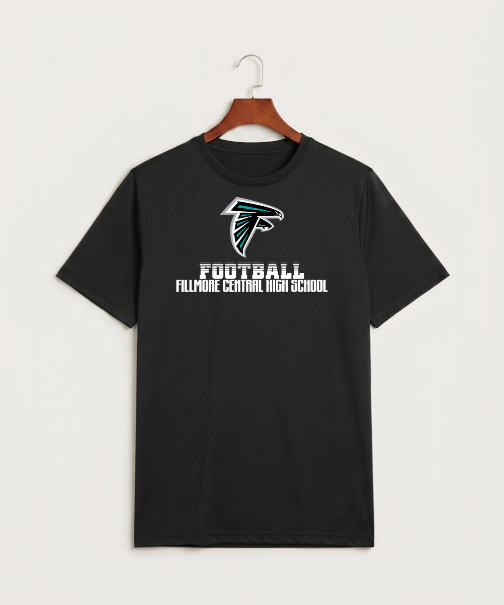 Fillmore Central High School Football (Boys) - Black Sport-Tek PosiCharge Competitor Tee. ST350