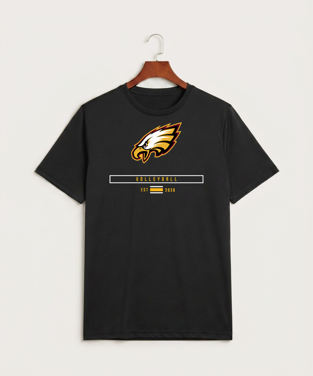 Dover-Eyota High School Volleyball (Girls) - Black Sport-Tek PosiCharge Competitor Tee. ST350