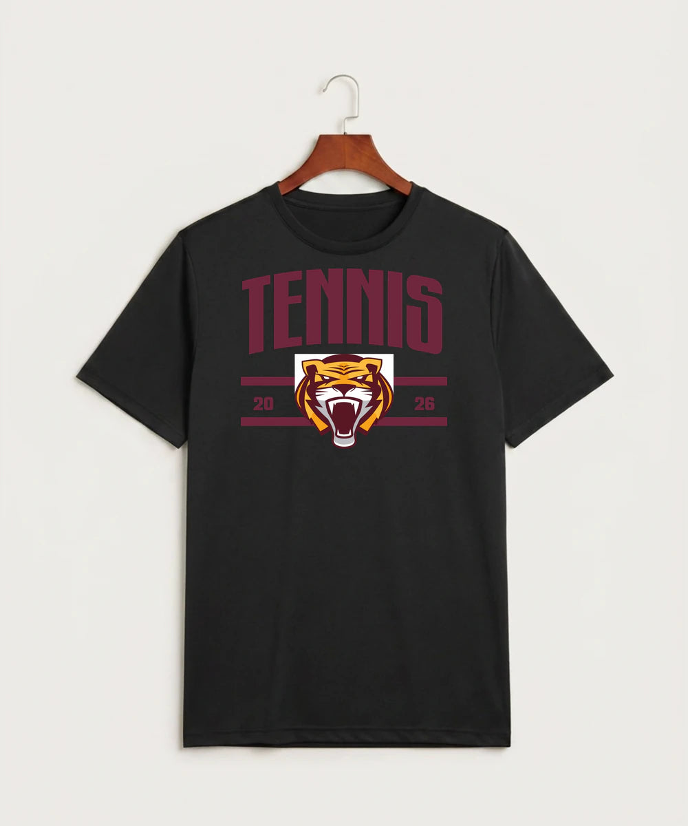 Stewartville High School Tennis (Coed) - Black Sport-Tek PosiCharge Competitor Tee. ST350