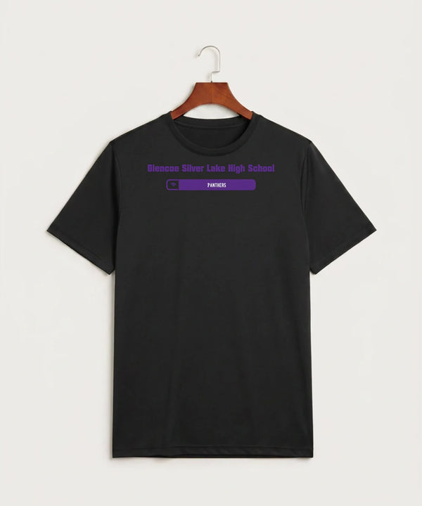 Glencoe Silver Lake High School Athletics - Black Sport-Tek PosiCharge Competitor Tee. ST350