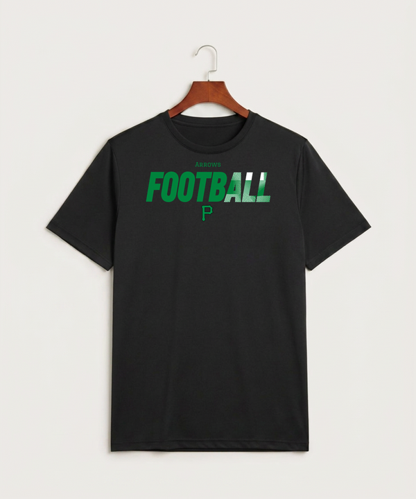 Pipestone Area High School Football (Boys) - Black Sport-Tek PosiCharge Competitor Tee. ST350