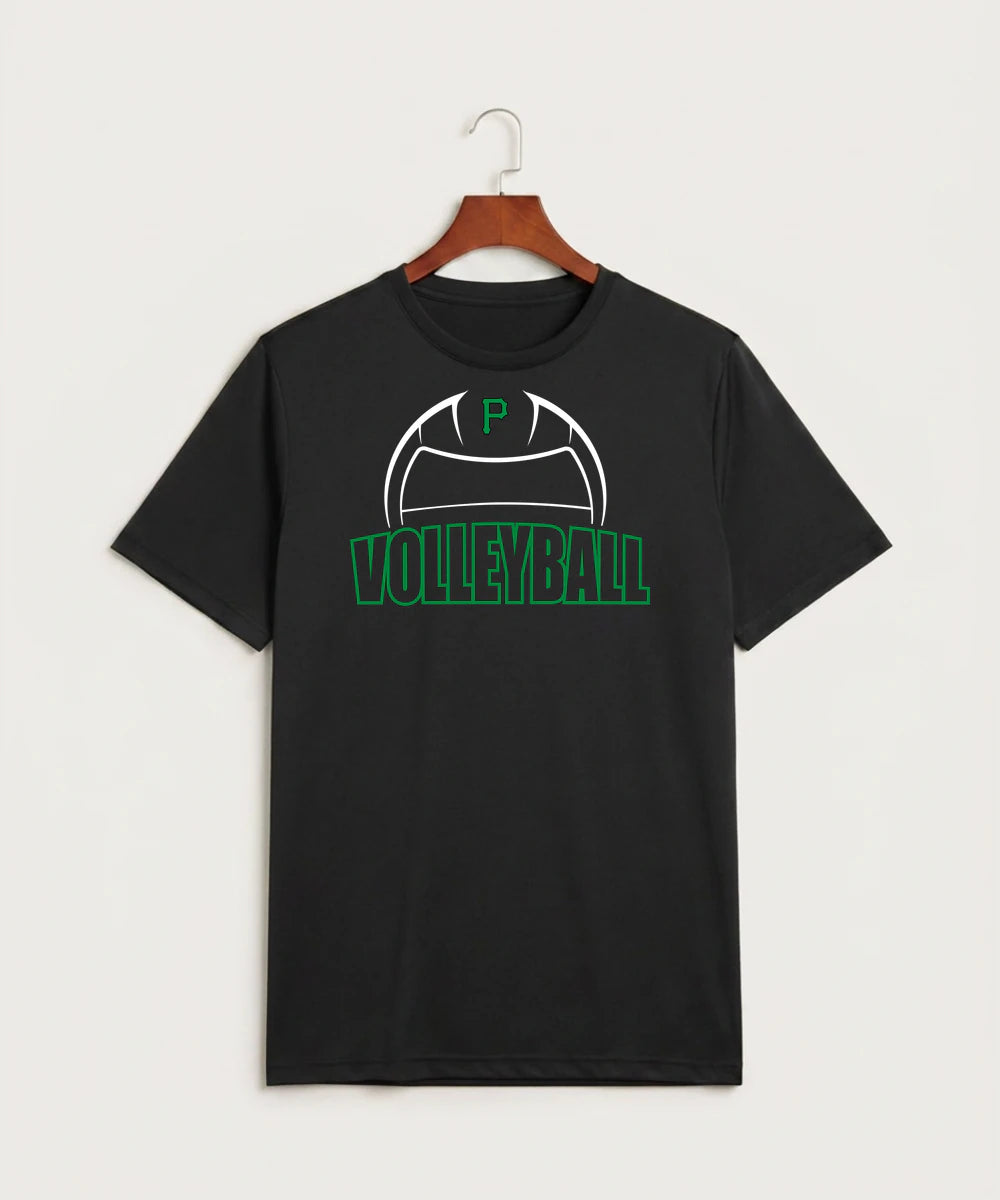 Pipestone Area High School Volleyball (Girls) - Black Sport-Tek PosiCharge Competitor Tee. ST350